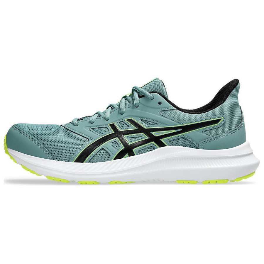 ASICS Jolt 4 Low top Running Shoes Men's Cyan Black Wide Fit