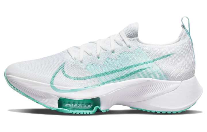 Nike Nike Air Zoom Tempo Next% Flyknit White Turquoise Women's