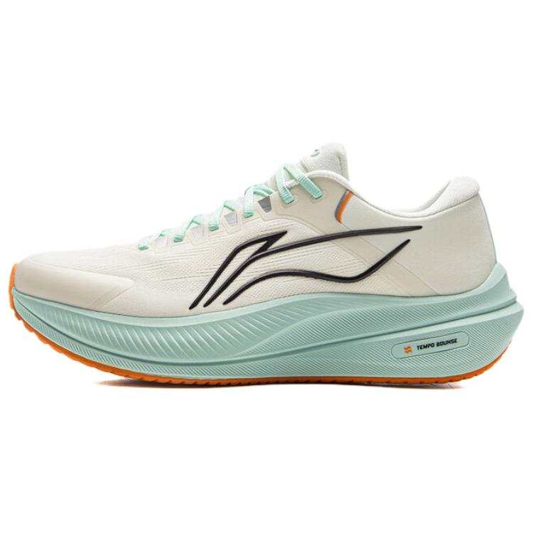 Li-Ning Li Ning Yueying 5 Low top Marathon Long Distance Running Sprint Running Shoes Men's Ivory