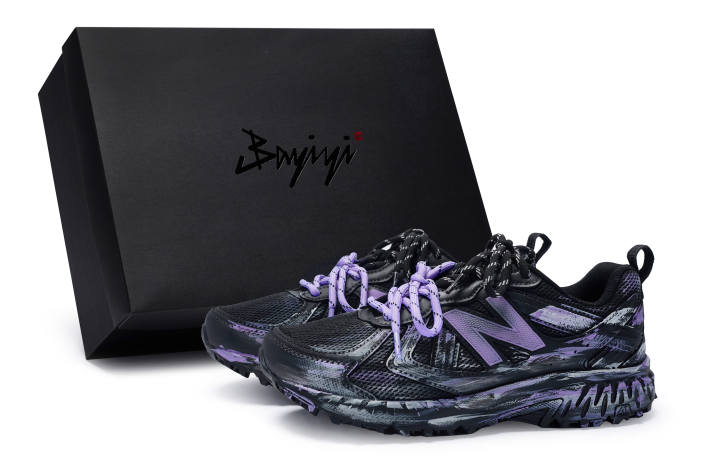 New Balance New Balance NB 410 V5 Breathable Coverage Breathable Coverage Low top Running Shoes Unisex Black Purple