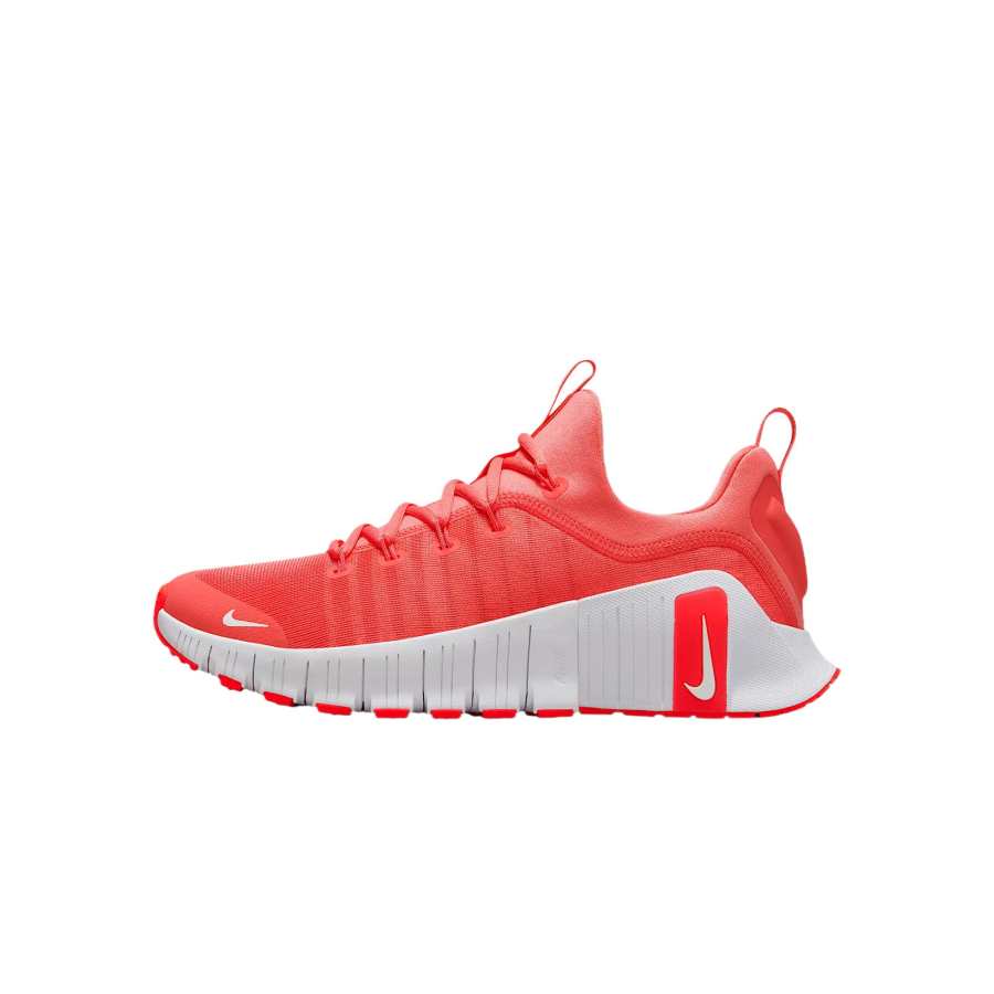 Nike Nike Free Metcon 6 Wear resistant And Lightweight Low top Running Shoes Women's Red White