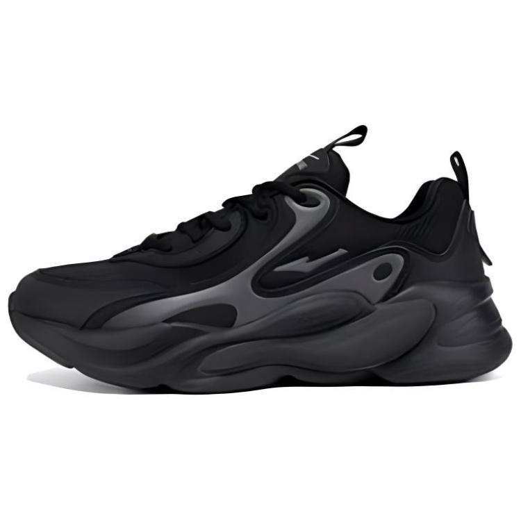 Erke Slip Resistant Abrasion Resistant Low top Casual Shoes Women's Black