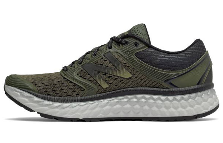 New Balance New Balance 1080 Running Shoes Men's Low Top Army Green/Black/White