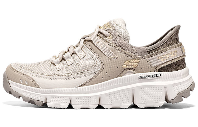 Skechers Summits At Cushioning Abrasion Resistant Support Lightweight Low top Running Shoes Women's White