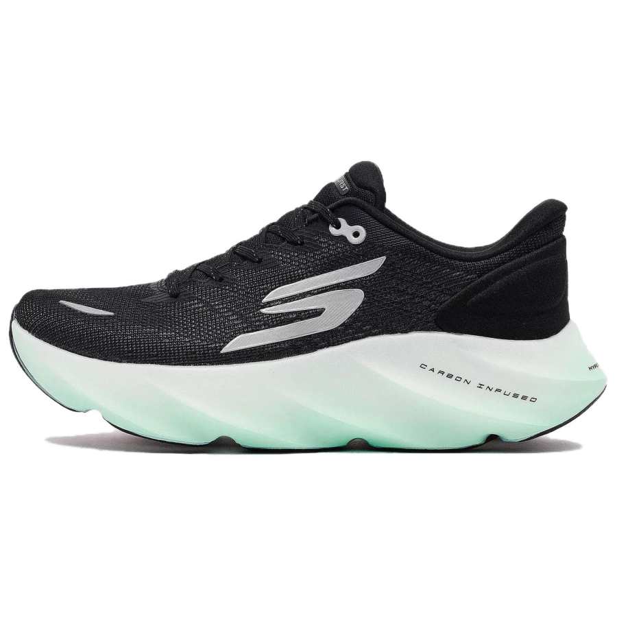 Skechers SKX Aero Burst Abrasion Resistant Running Shoes Women's Black White