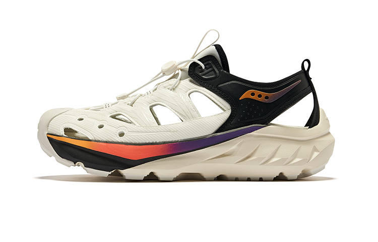 Saucony CRADLE MT Baby Cradles Low top Running Shoes Unisex White Black Orange