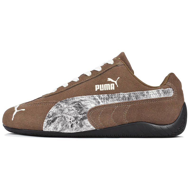 PUMA Speedcat Cushioning Abrasion Resistant Low top Casual Shoes Men's Brown