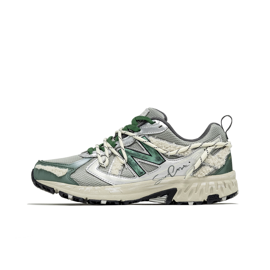 New Balance New Balance NB 410 Mesh, Textile Abrasion Resistant Low top Running Shoes Unisex Green