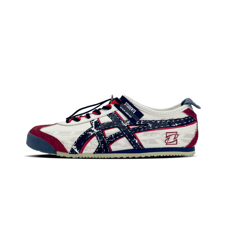 Onitsuka Tiger MEXICO 66 Low top Casual Shoes Unisex Black Pink
