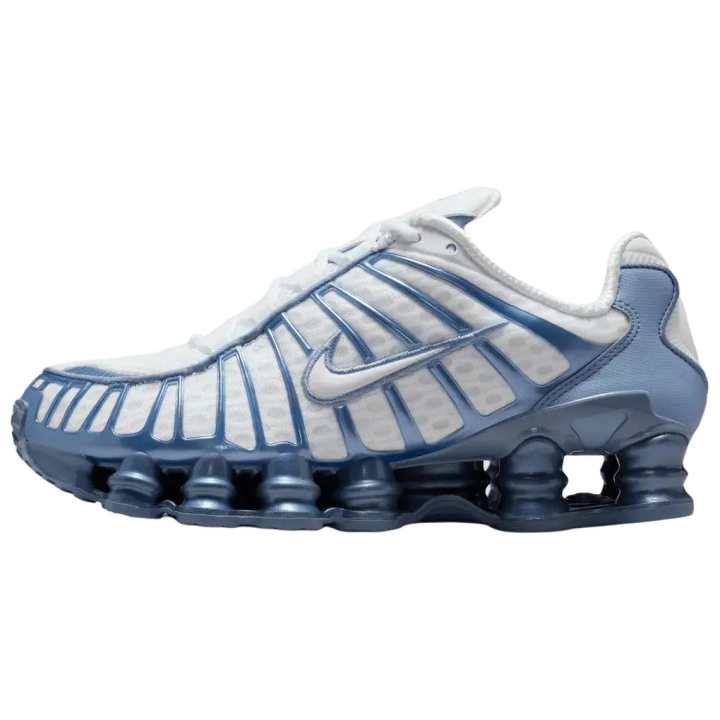 Nike Nike Shox TL Series Cushioning Breathable Cushioning Breathable Casual Shoes Women's White Blue