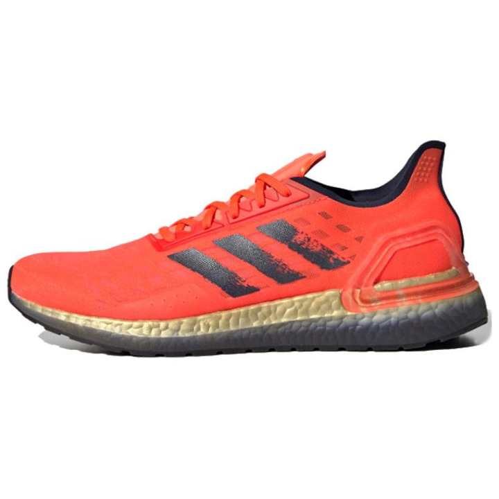 Adidas Adidas ULT Comfortable Slip Resistant Low top Running Shoes Men's Red Black Yellow