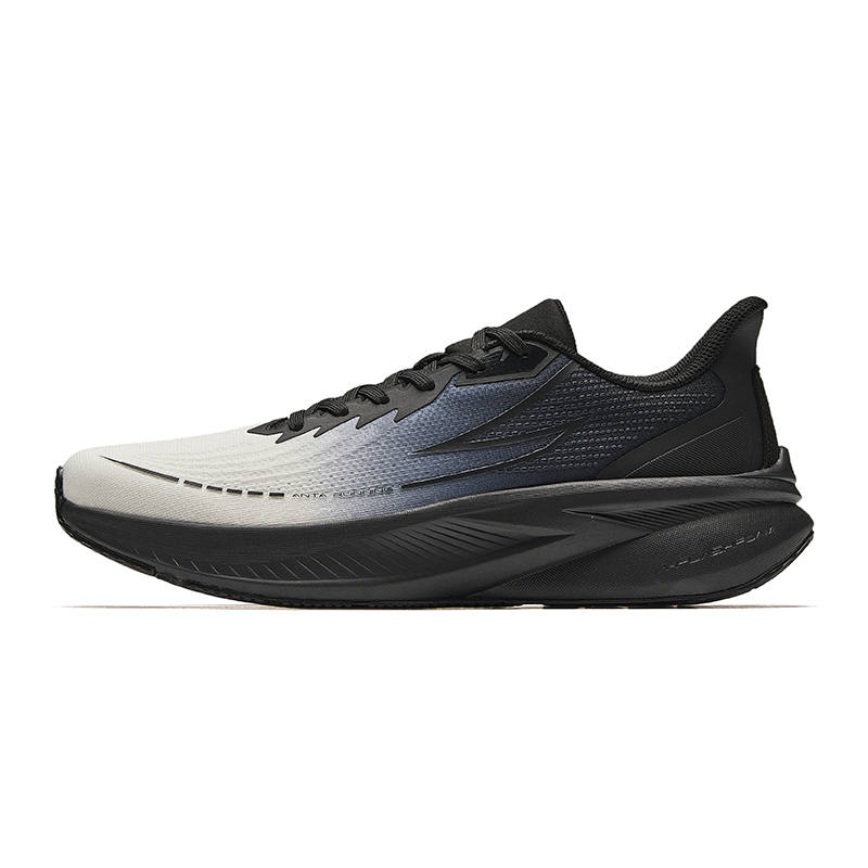 Anta Cushioning, Wear Resistant Low top Running Shoes Men's Ivory White