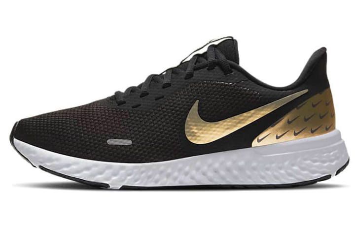 Nike Nike Revolution 5 Premium 'Black Metallic Gold' Women's