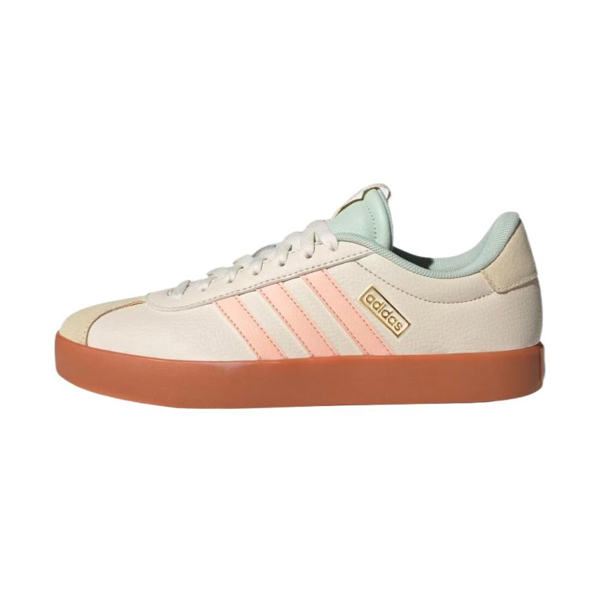 Adidas Adidas VL COURT 3.0 Slip Resistant Low top Casual Shoes Women's Beige Pink