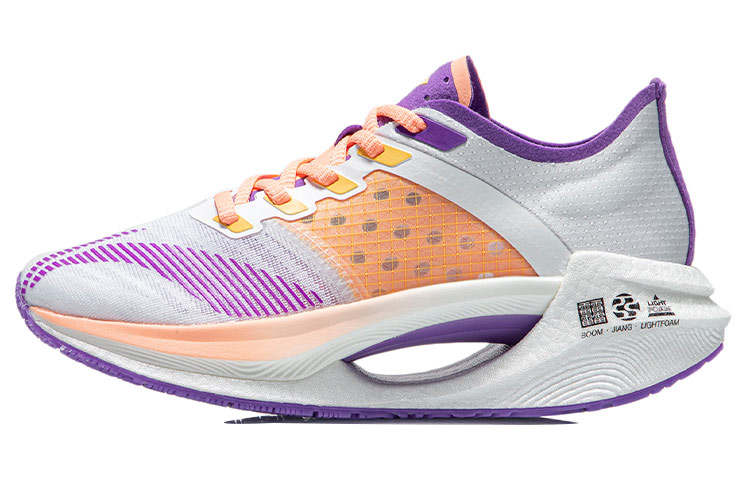 Li-Ning Li Ning Shadow Essential Running Shoes Women's Low Top Fluorescent Grape Purple
