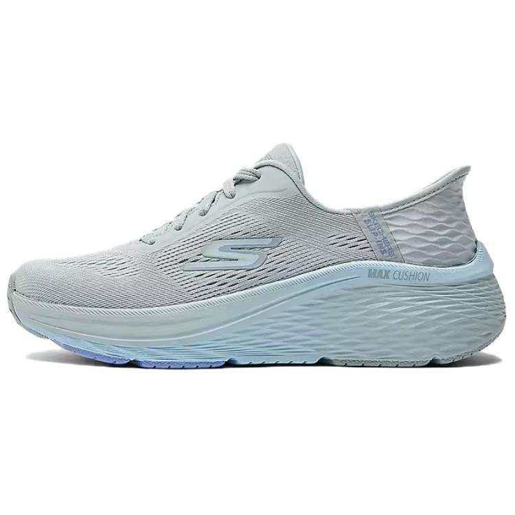 Skechers Max Cushioning Elite 2.0 Cushioning Low top Running Shoes Women's Gray Blue