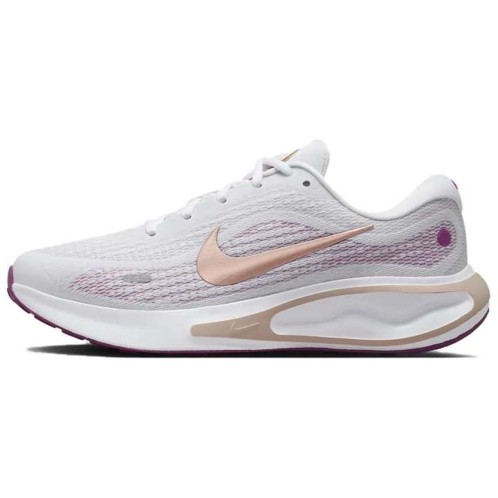 Nike Nike Journey Run Breathable Low top Casual Long Distance Running Sprint Running Shoes Women's White