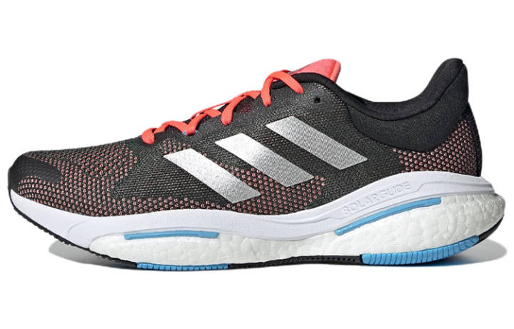 Adidas Adidas SolarGlide 5 'Carbon Silver Metallic Turbo'