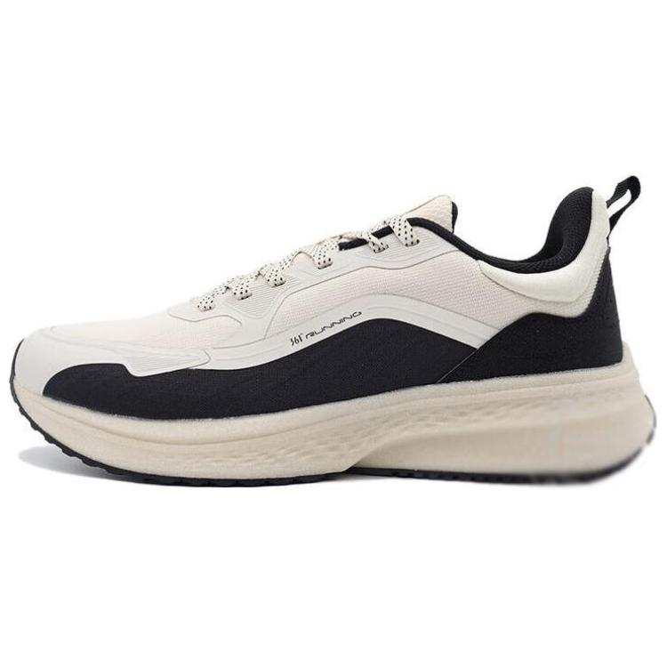361° Cushioning Slip Resistant Low top Running Shoes Men's White Black