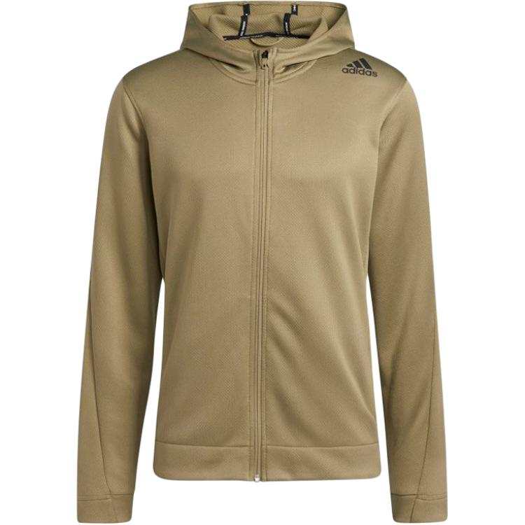 Adidas Adidas Jackets Men's Green Hooded Moderate Other
