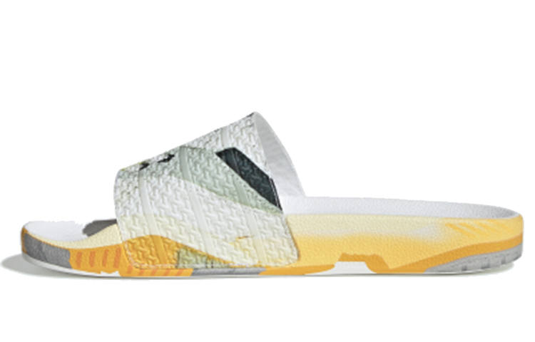 Adidas Originals Adilette Raf Simons x Adilette Torsion Adidas Originals Slides 'Trompe L'oeil'