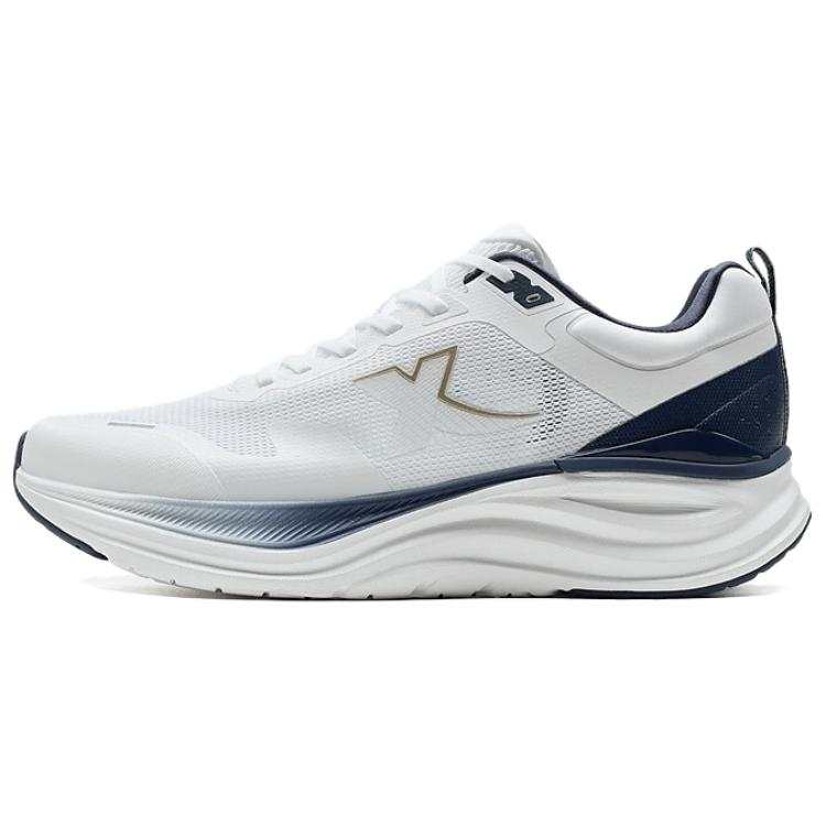 XTEP Cloud 1.0 Wrapping, Wear Resistant And Non Slip Low top Casual Running Shoes Men's White Blue