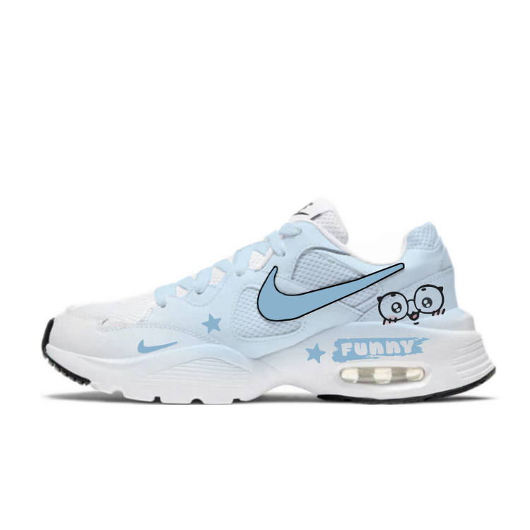 Nike Nike Air Max Fusion Low top Running Shoes Women's White