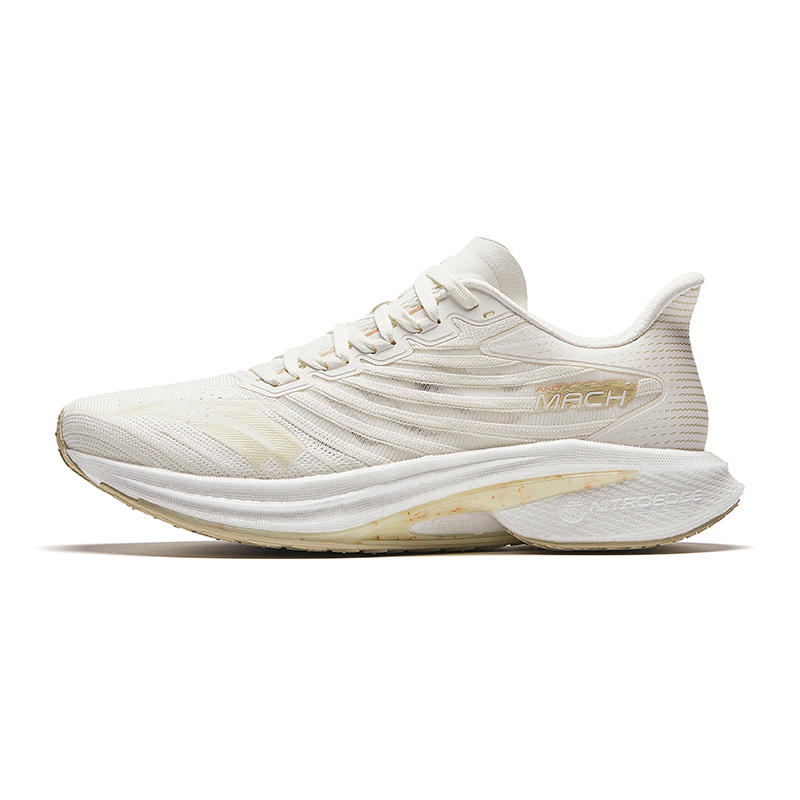 Anta MACH 4.0 Fabric Slip Resistant Abrasion Resistant Low top Training Running Shoes Men's White