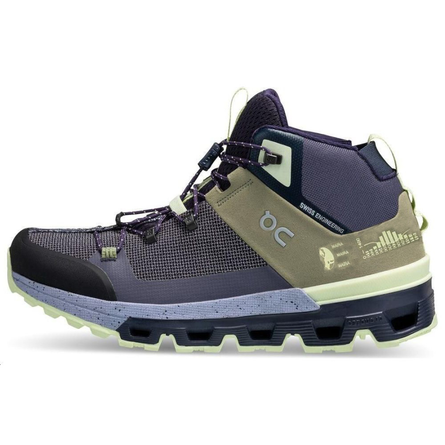 On Cloudtra Comfortable Cushioning, Wear Resistant Low top Running Shoes Women's Beige Blue