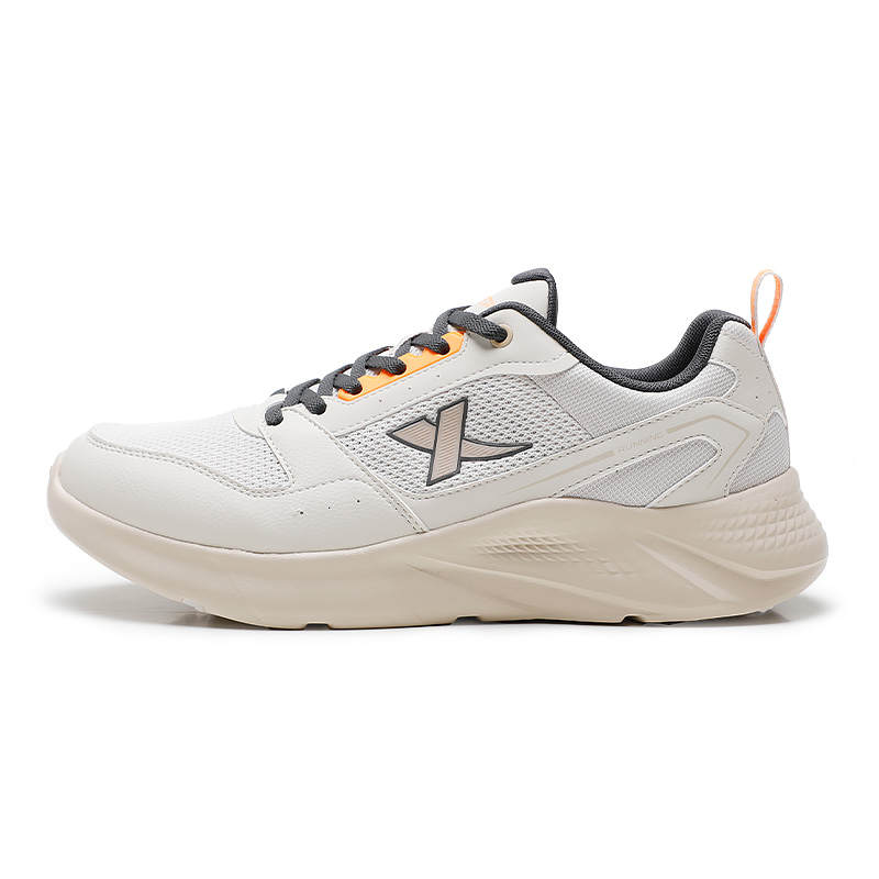XTEP Textile, Artificial Leather Breathable Lightweight Breathable And Lightweight Low top Casual Running Shoes Men's