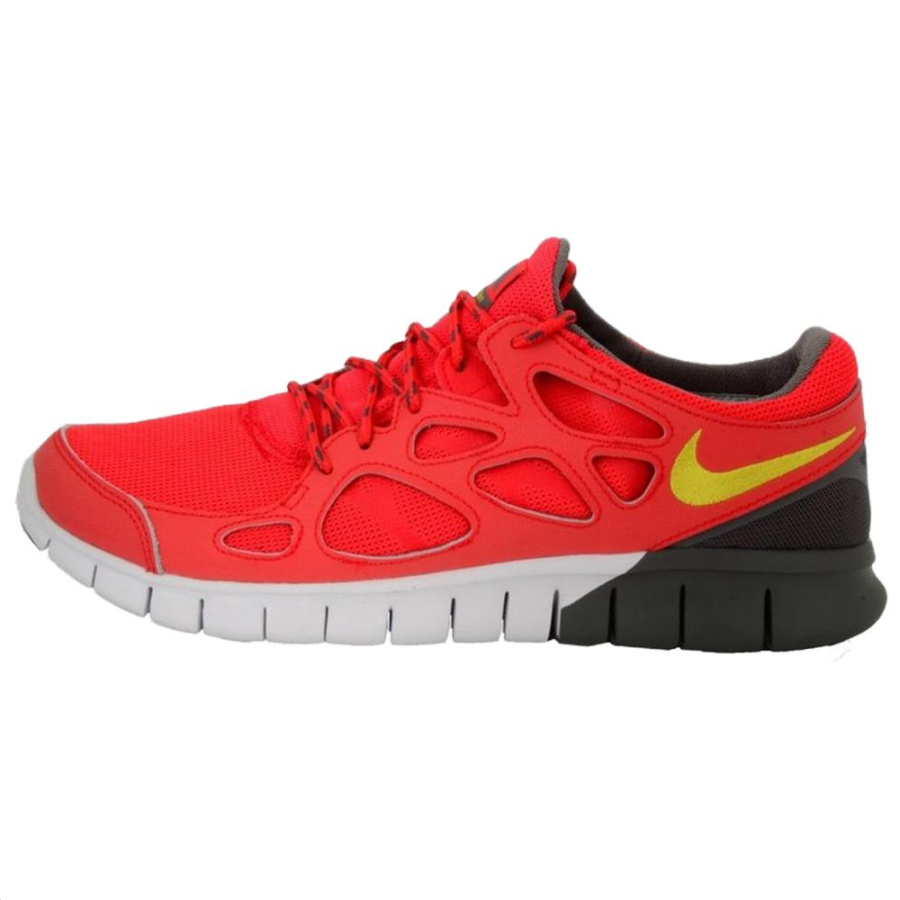Nike Nike Free Run 2.0 Fabric Abrasion Resistant Low top Running Shoes Men's Red