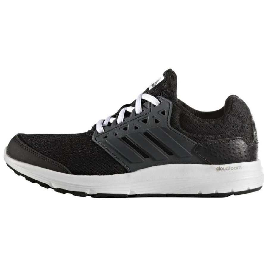 Adidas Adidas Galaxy 3 Slip Resistant Abrasion Resistant Low top Casual Running Shoes Women's Black