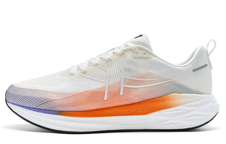 XTEP ZHONGGUOYOUZHENG x XTEP Fabric Slip Resistant Abrasion Resistant Low top Running Shoes Men's