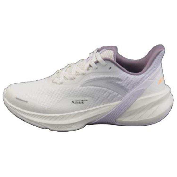 Anta DuCi4 Comfortable Slip Resistant Abrasion Resistant Low top Running Shoes Women's White Purple