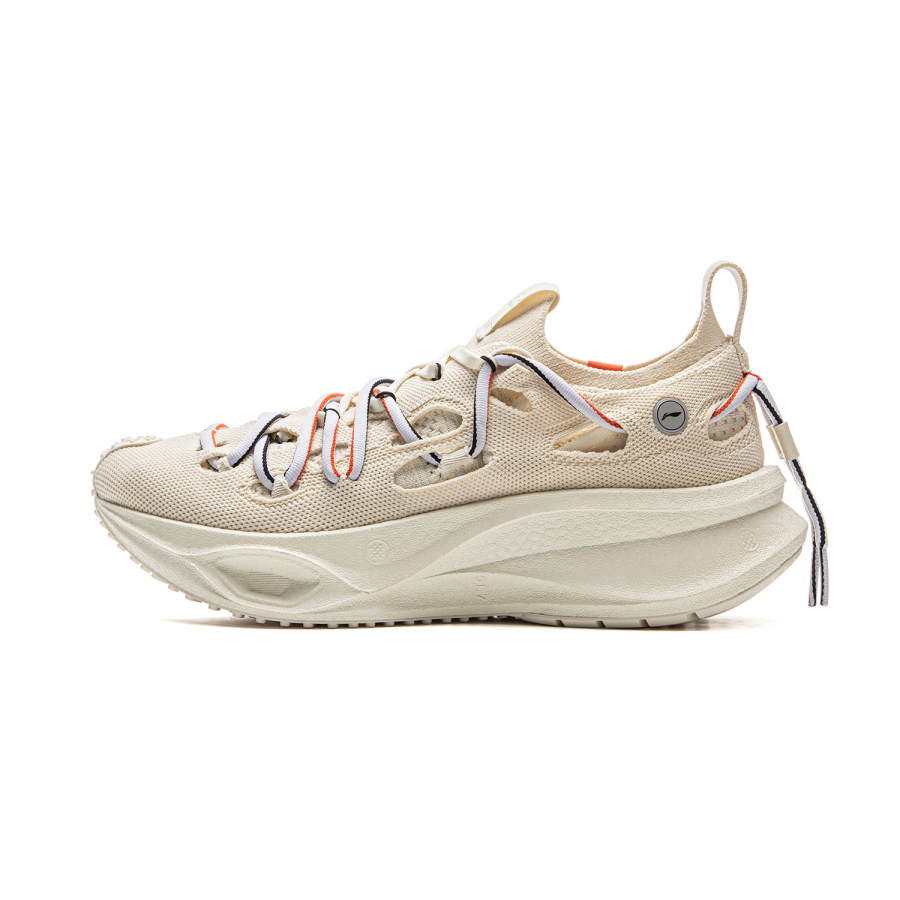 Li-Ning Li Ning Low top Casual Running Shoes Unisex Pearl White