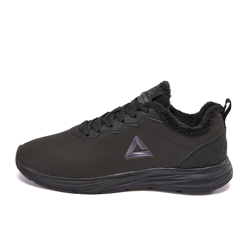 PEAK Long Staple Cotton Shoes, Thermal Fleece Lined, Waterproof Slip Resistant Cushioning Abrasion Resistant