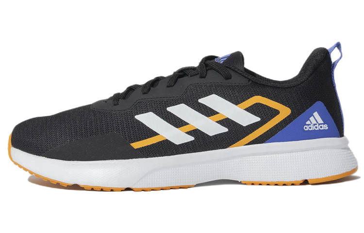 Adidas Adidas AdiSuave Comfortable Fabric Abrasion Resistant Low top Running Shoes Men's Black
