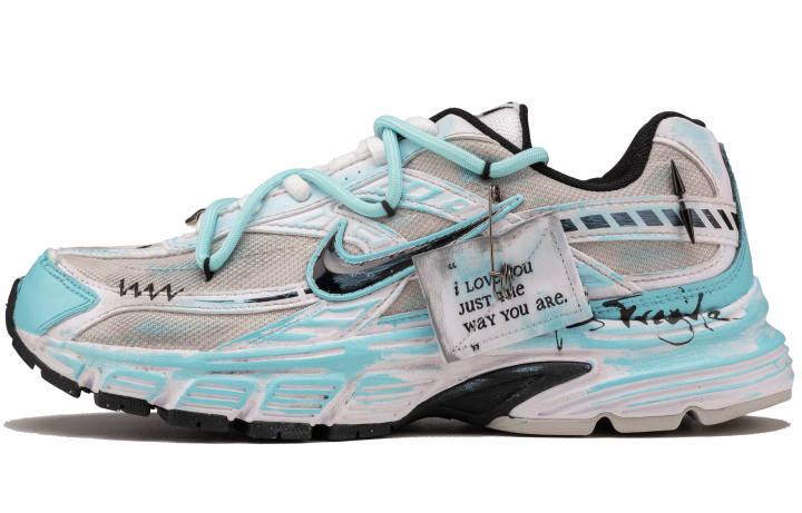 Nike Nike Initiator Abrasion Resistant Low top Running Shoes Men's Light Blue
