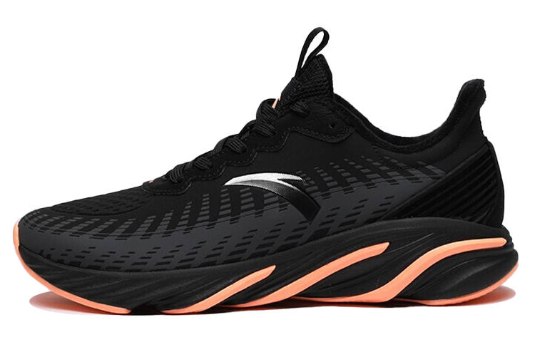 Anta Low top Running Shoes Women's Black Gray Orange