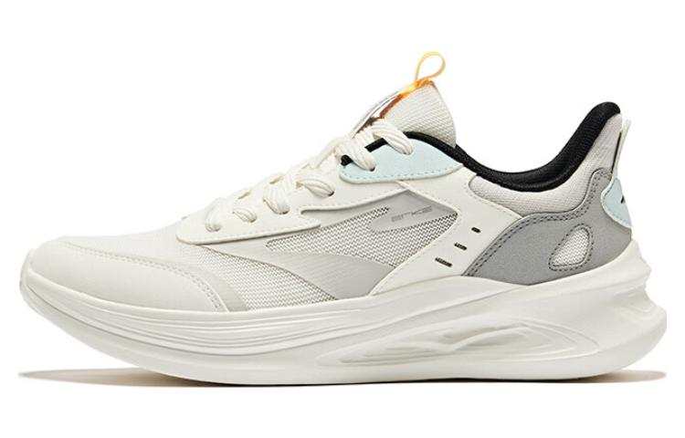Erke Leap 2.0 Breathable And Resilient Low top Running Shoes Men's Microcrystal White Recycling Gray