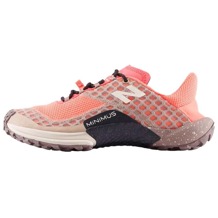 New Balance New Balance Minimus Trail Abrasion Resistant Breathable Low top Casual Running Shoes Unisex Pink Black