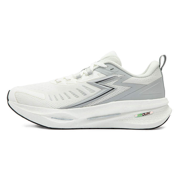 361° Surge Float 1.0 Slip Resistant Abrasion Resistant Low top Running Shoes Men's White Gray