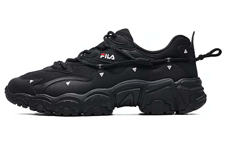 FILA Heritage FHT Low top Sport Shoes Black Women's