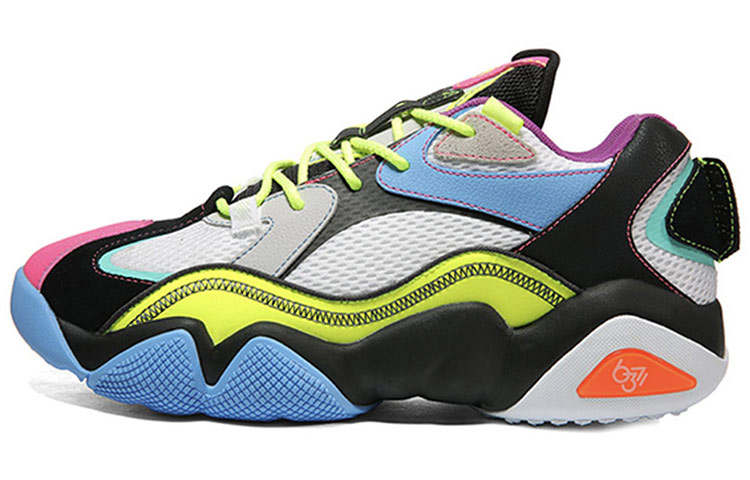 PEAK Taichi Cushioning Slip Resistant Abrasion Resistant Low top Sports Casual Shoes White Blue Black