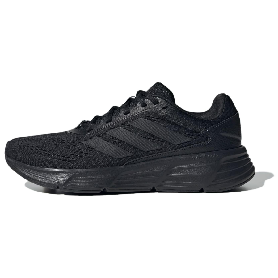 Adidas Adidas Galaxy PU, Textile, Synthetic Leather Abrasion Resistant Low top Running Shoes Unisex Black