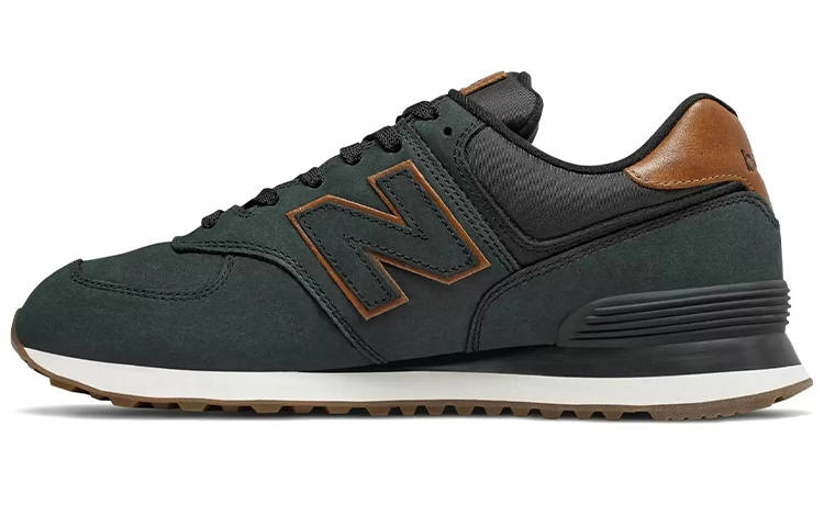 New Balance New Balance NB 574 Running Shoes Men's Low Top Black/Brown
