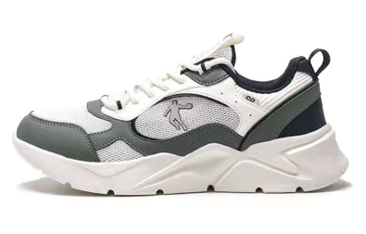 QIAODAN Abrasion Resistant Breathable Low top Running Shoes Men's