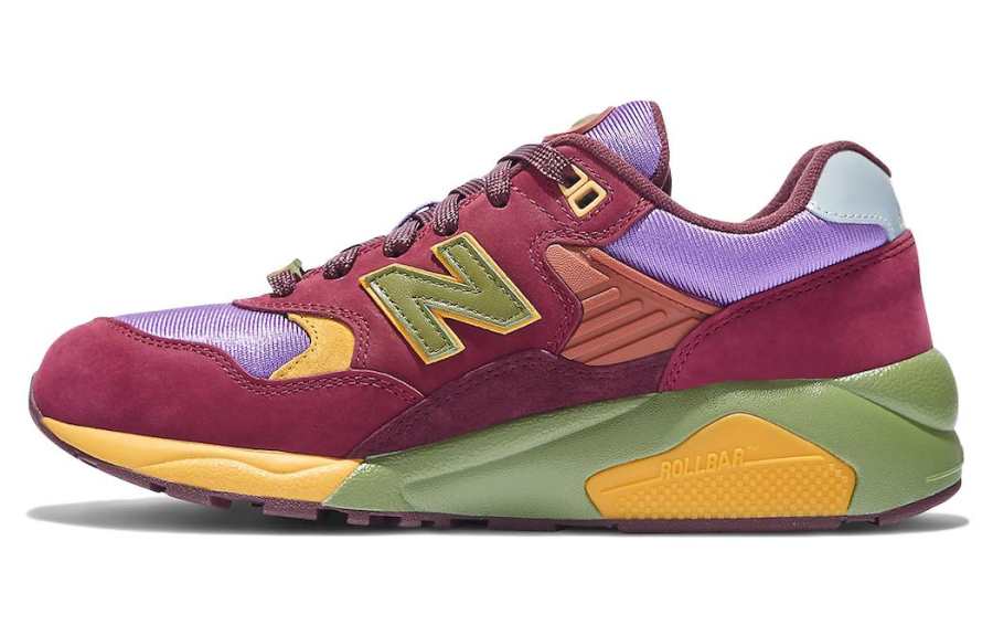 New Balance 580 Stray Rats x 580 New Balance 'Tribute to 2007 - Burgundy'