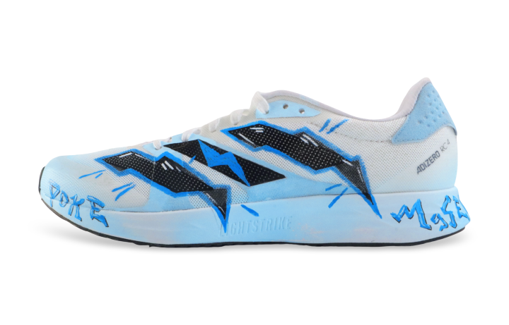 Adidas Adidas Adizero RC 4 Low top Running Shoes Unisex White Blue