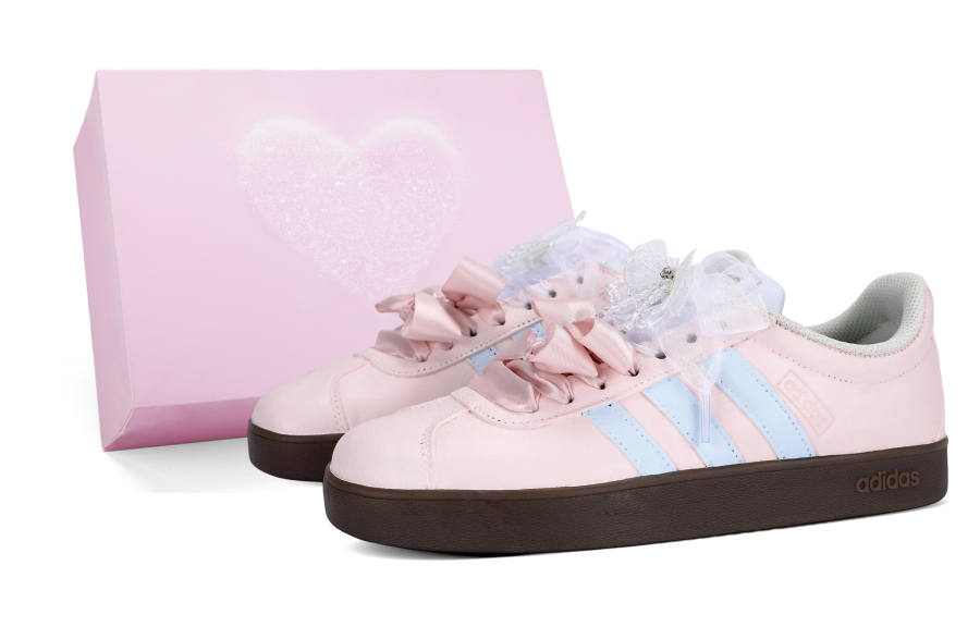Adidas Adidas VL COURT 2.0 Low top Skateboard Shoes Unisex Pink